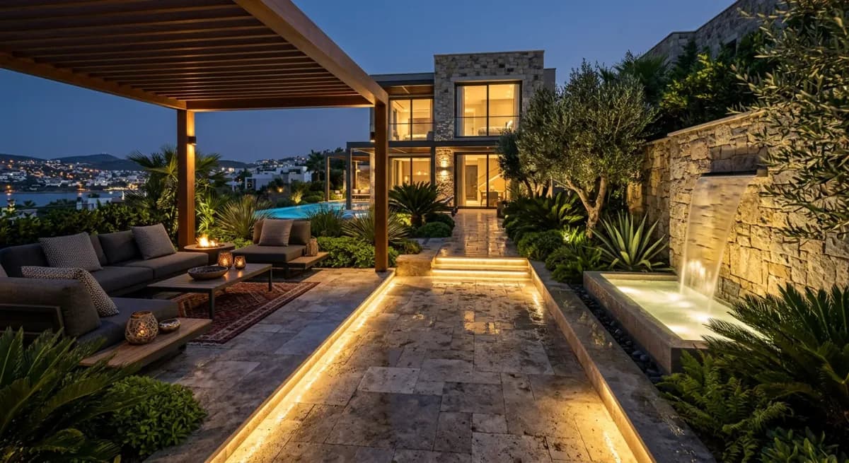 Modern Dış Mekan & Aydınlatma